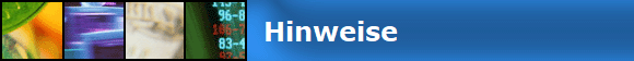    Hinweise